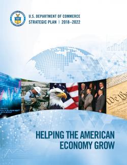 Cover of the U.S. Department of Commerce 2018-2022 Strategic Plan