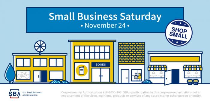 Small Business Administration Logo for Small Business Saturday.