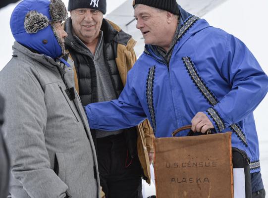 U.S. Census Bureau Director Steven Dillingham arrives in Toksook Bay, Alaska for the 2020 Census first enumeration which began on January 21, 2020. 