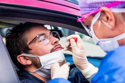 Applying the NIST team's findings could make nasal swab tests up to 10 times more sensitive, improving our ability to identify people who are infected but not displaying COVID-19 symptoms. CREDIT: Shutterstock