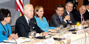 Vice President Biden and Secretary Pritzker at HLED in Mexico City