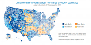 Counties as partners in investment decisions - NACo's 2014 county economic tracker