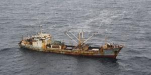 Worldwide economic losses from IUU fishing from ships such as this are estimated to be between $10 billion and $23 billion annually. (Credit: U.S. Coast Guard) 