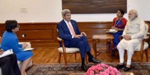 Secretary Pritzker Secretary Kerry and PM Modi