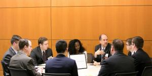 USPTO staff attorneys advise Law School Clinic Certification Program students on April 10, 2017