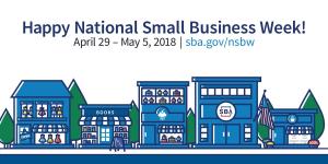 Logo for National Small Business Week.